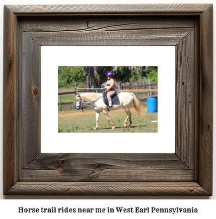 horse trail rides near me in West Earl, Pennsylvania